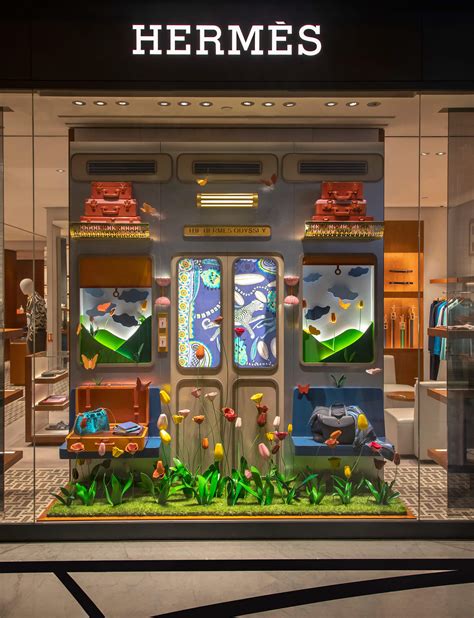 Hermes window displays